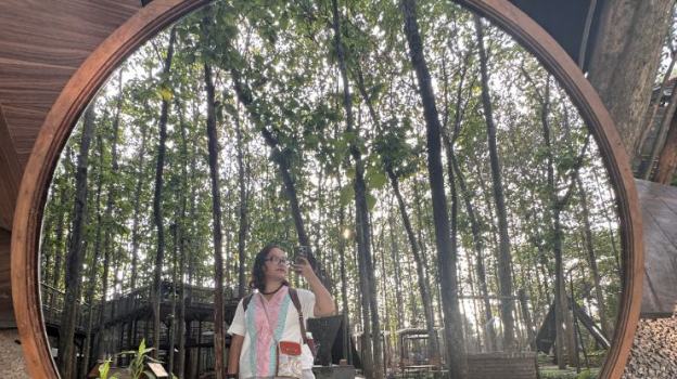 bukan tujuan hidup tapi tujuan dalam hidup - hutan jati purwakarta